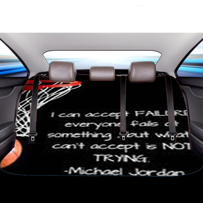 Michael Jordan Quotes Car Back Rear Seat Covers