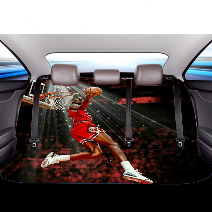 Michael Jordan Slamdunks Car Back Rear Seat Covers