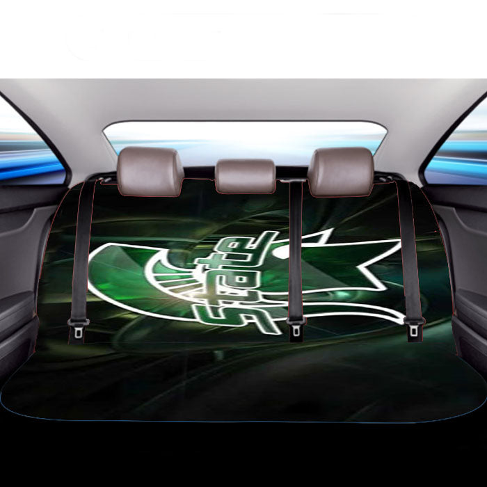Michigan State Art Car Back Rear Seat Covers