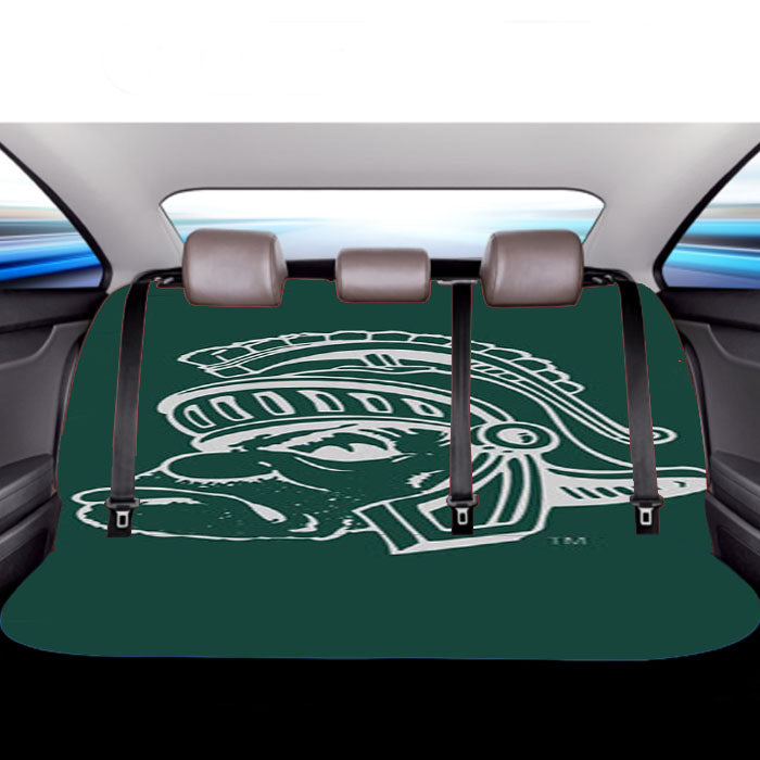 Michigan State Cartoon Car Back Rear Seat Covers