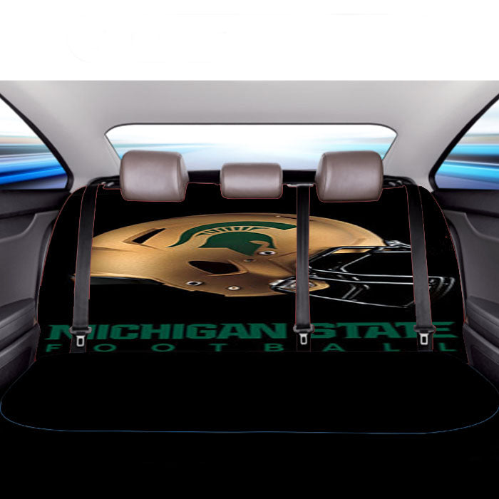 Michigan State Football Car Back Rear Seat Covers