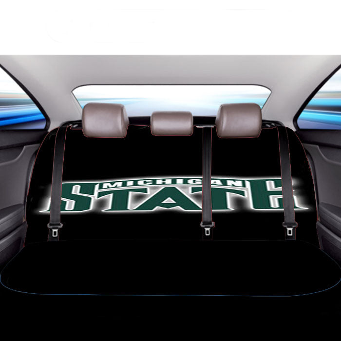 Michigan State Icon Car Back Rear Seat Covers
