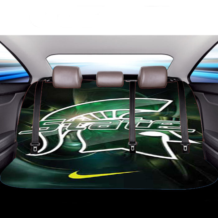 Michigan State Nike Car Back Rear Seat Covers