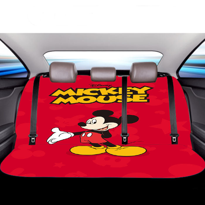 Mickey Mouse Disney Cartoon Car Back Rear Seat Covers