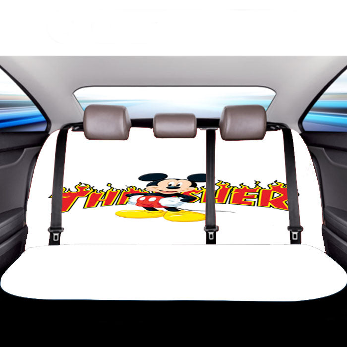 Mickey Mouse Disney Thrasher Car Back Rear Seat Covers