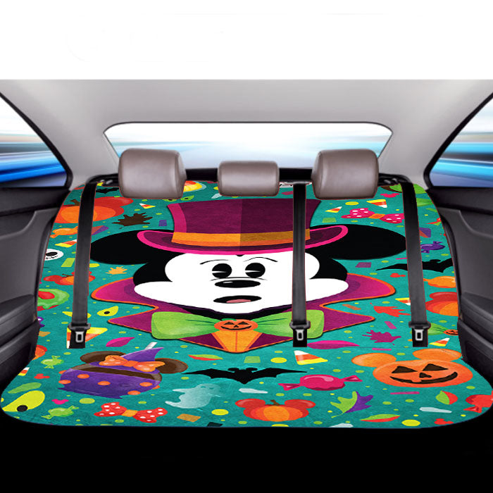 Mickey Mouse Halloween Car Back Rear Seat Covers