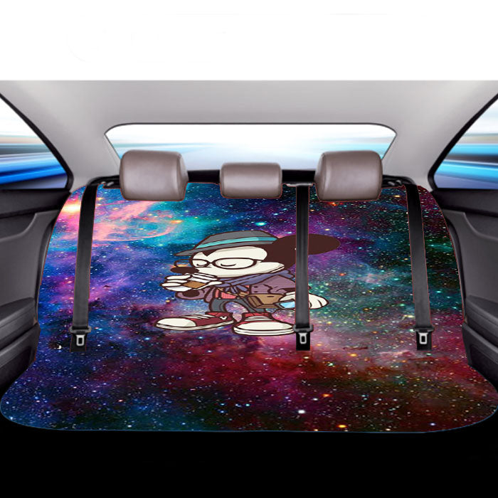 Mickey Mouse Hipster Ga Car Back Rear Seat Covers