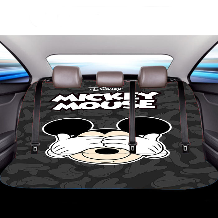 Mickey Mouse Home Car Back Rear Seat Covers