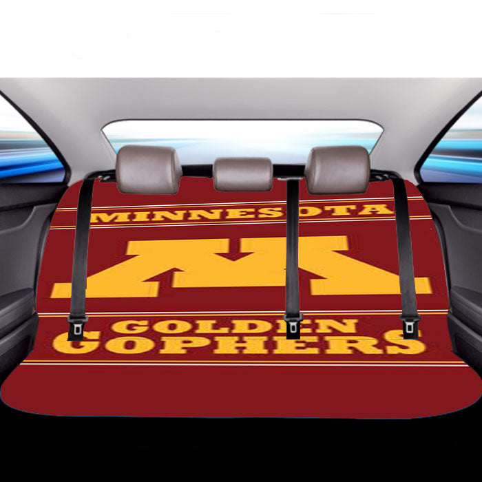 Minnesota Golden Gophers Logo Car Back Rear Seat Covers