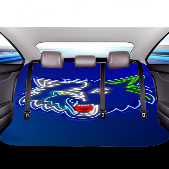 Minnesota Timberwolves Icon Car Back Rear Seat Covers