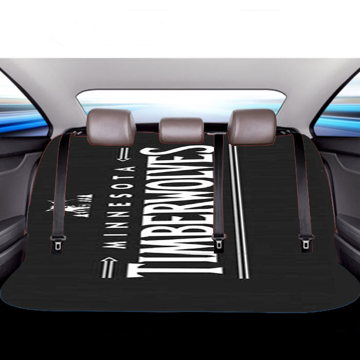 Minnesota Timberwolves Logo Car Back Rear Seat Covers