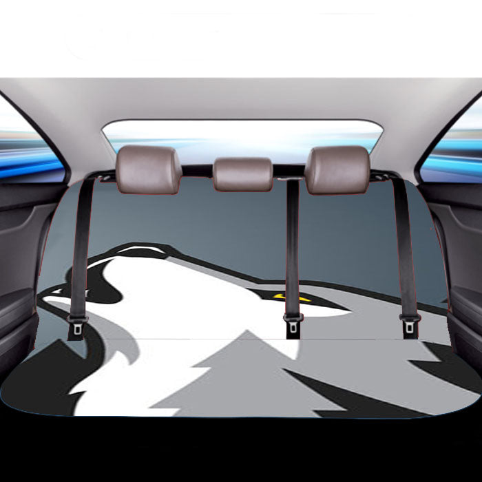 Minnesota Timberwolves Vector Car Back Rear Seat Covers