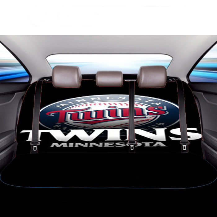 Minnesota Twins Baseball Logo Car Back Rear Seat Covers