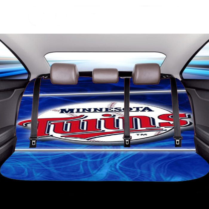 Minnesota Twins Design Car Back Rear Seat Covers