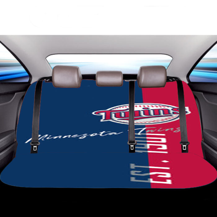 Minnesota Twins Est 1901 Car Back Rear Seat Covers