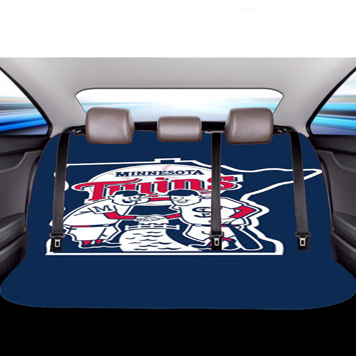 Minnesota Twins Logo Car Back Rear Seat Covers