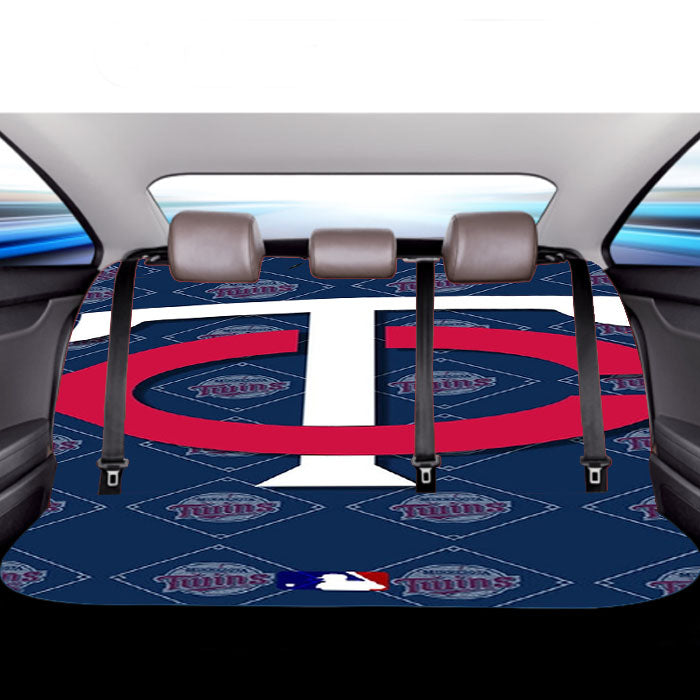 Minnesota Twins Mlb Car Back Rear Seat Covers