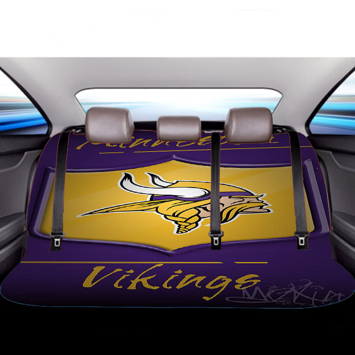 Minnesota Vikings, Adam Thielen Car Back Rear Seat Covers