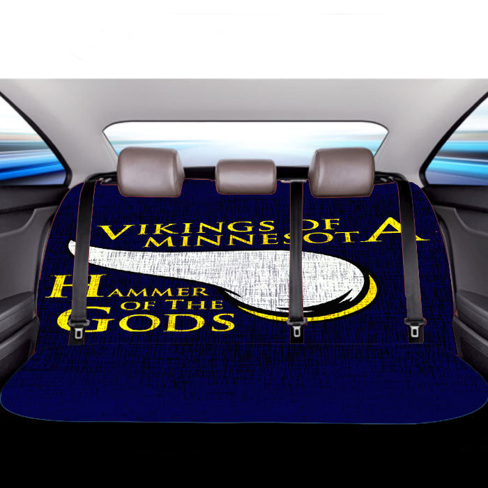 Minnesota Vikings Logo Car Back Rear Seat Covers