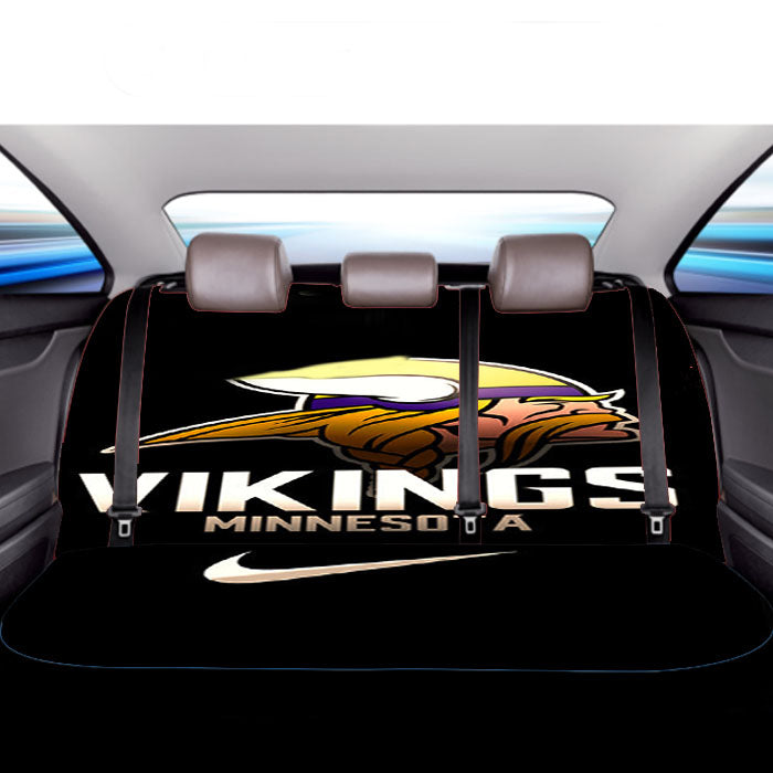 Minnesota Vikings Nfl Logo 989 Car Back Rear Seat Covers