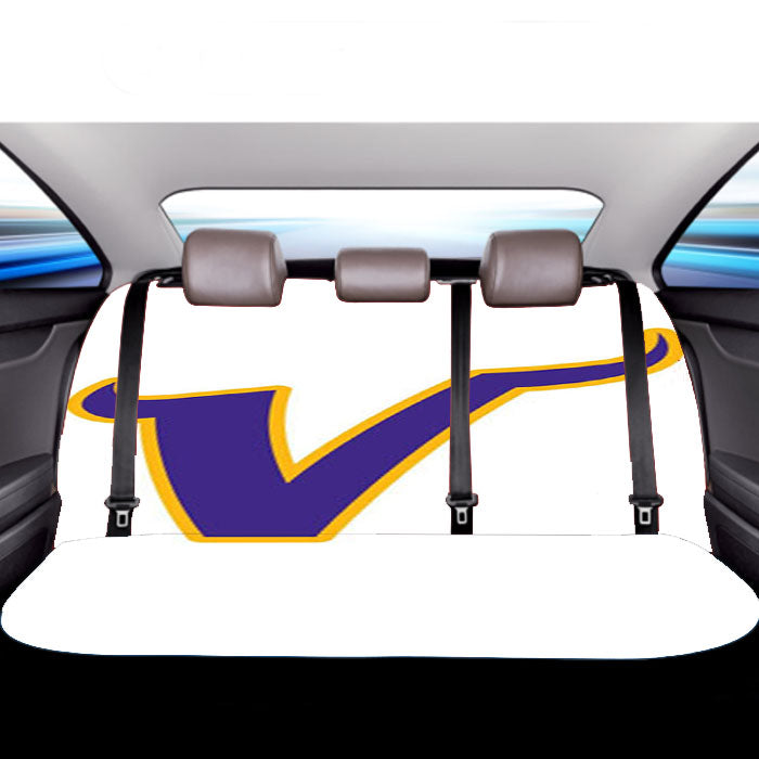 Minnesota Vikings V Car Back Rear Seat Covers