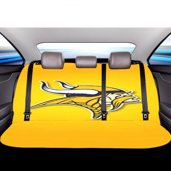 Minnesota Vikings Yellow Fade Car Back Rear Seat Covers