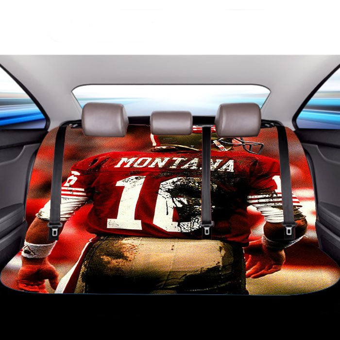 Montana 16 Nfl Car Back Rear Seat Covers
