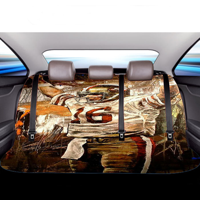 Montana 16 Nfl Football Car Back Rear Seat Covers