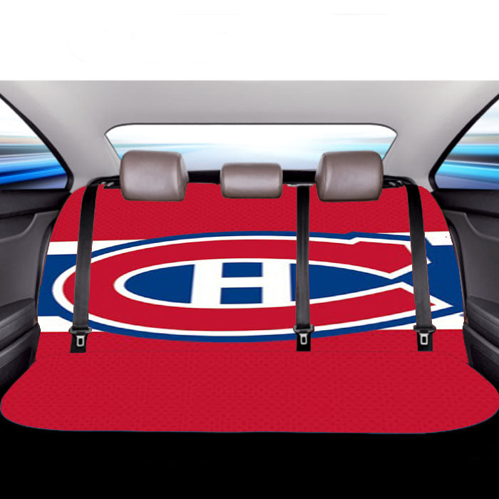 Montreal Canadiens Flag Car Back Rear Seat Covers