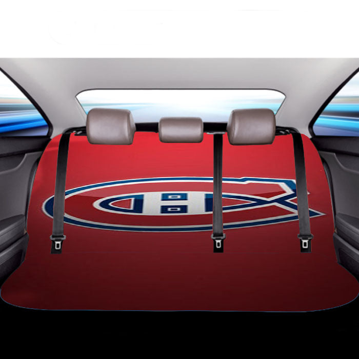 Montreal Canadiens Logo Car Back Rear Seat Covers
