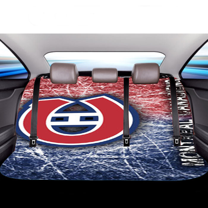 Montreal Canadiens Symbol Car Back Rear Seat Covers