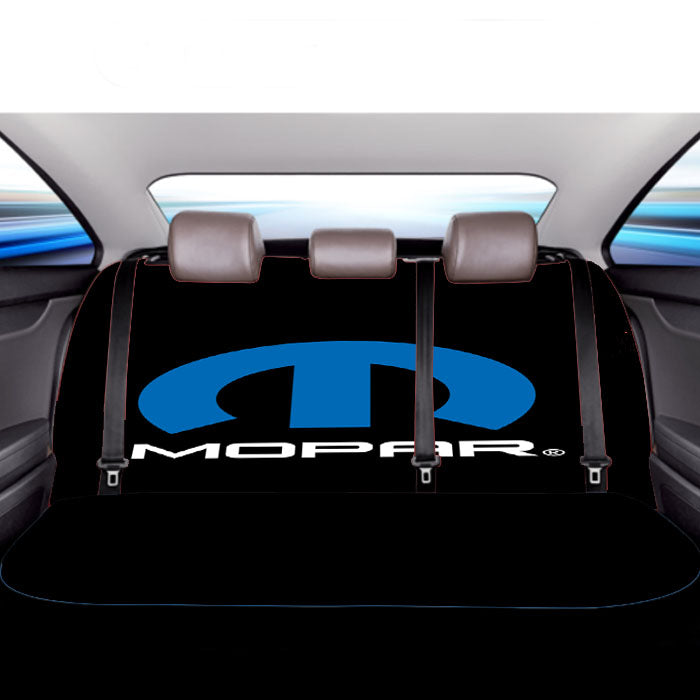 Mopar Logo Car Back Rear Seat Covers