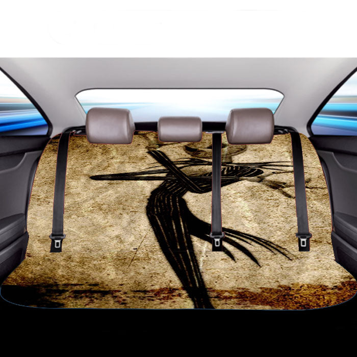 Movie Nightmare Before Christmas Car Back Rear Seat Covers