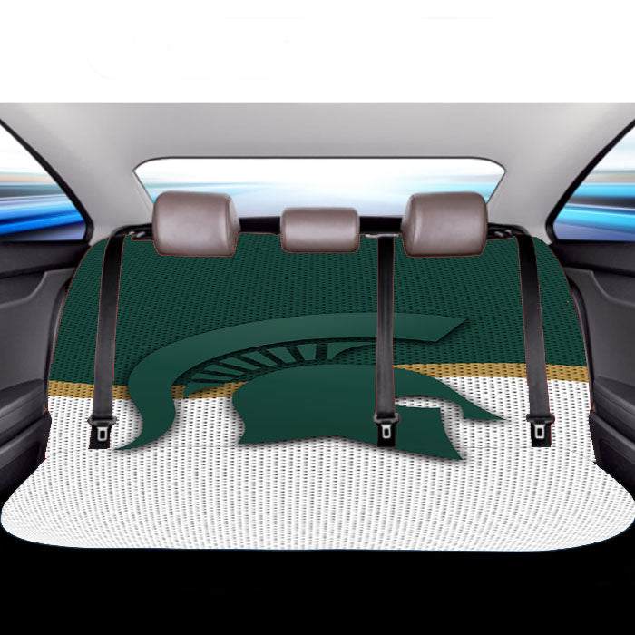 Msu Michigan State Spa Car Back Rear Seat Covers