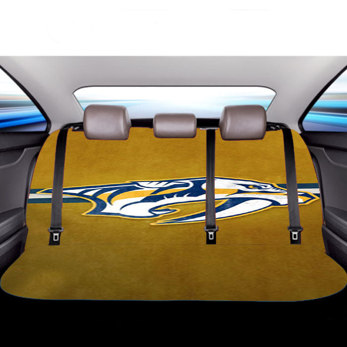 Nashville Predators Car Back Rear Seat Covers