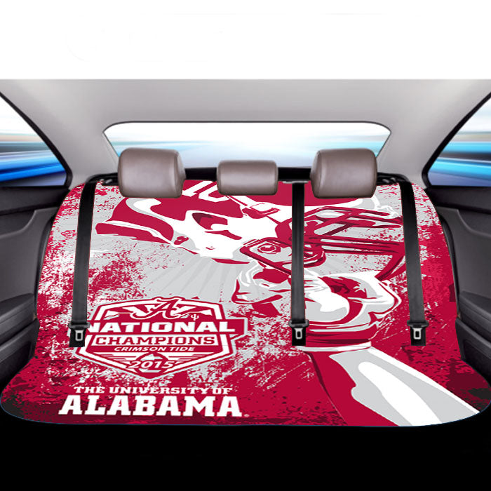 National Champions Crimson Tide 2015 The University Of Alabama Car Back Rear Seat Covers