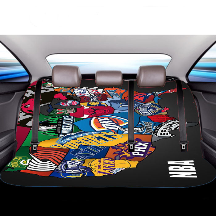 Nba Car Back Rear Seat Covers