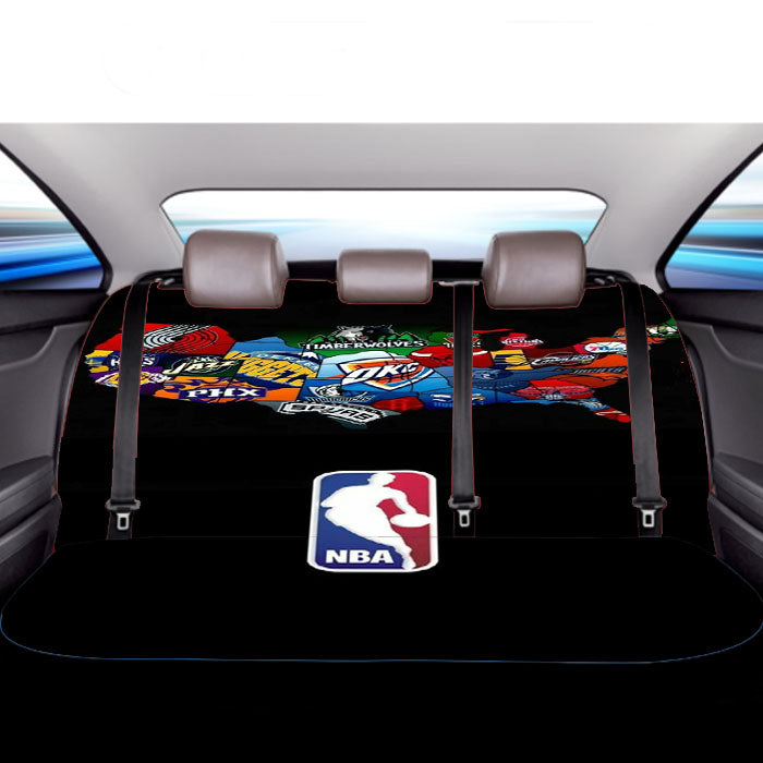 Nba Compilation Car Back Rear Seat Covers