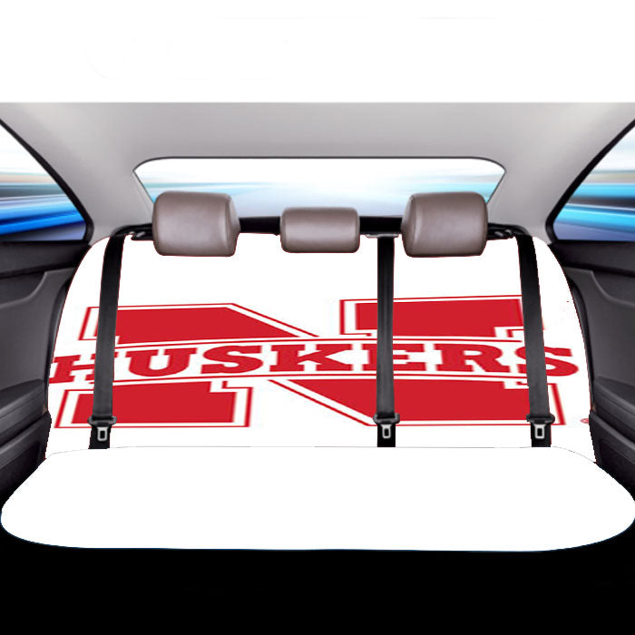 Nebraska Huskers Car Back Rear Seat Covers