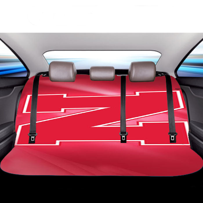 Nebraska Huskers Logo Car Back Rear Seat Covers
