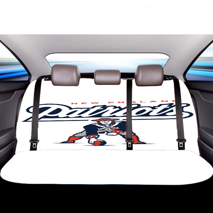 New England Patriots Car Back Rear Seat Covers