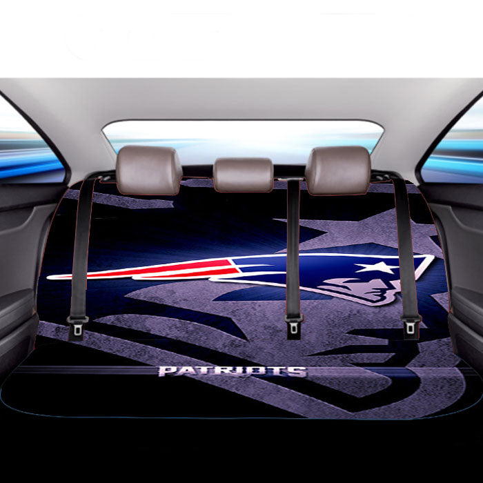 New England Patriots 1 Car Back Rear Seat Covers