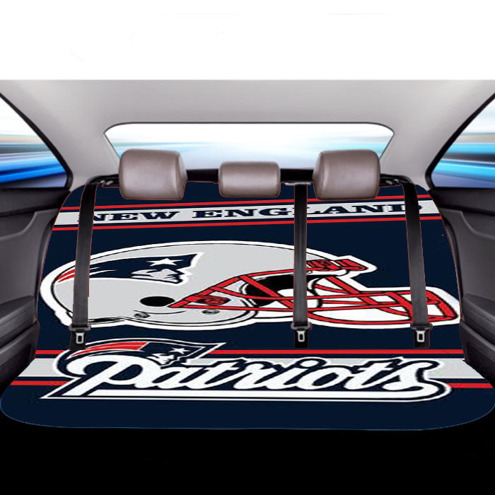 New England Patriots 45 Car Back Rear Seat Covers