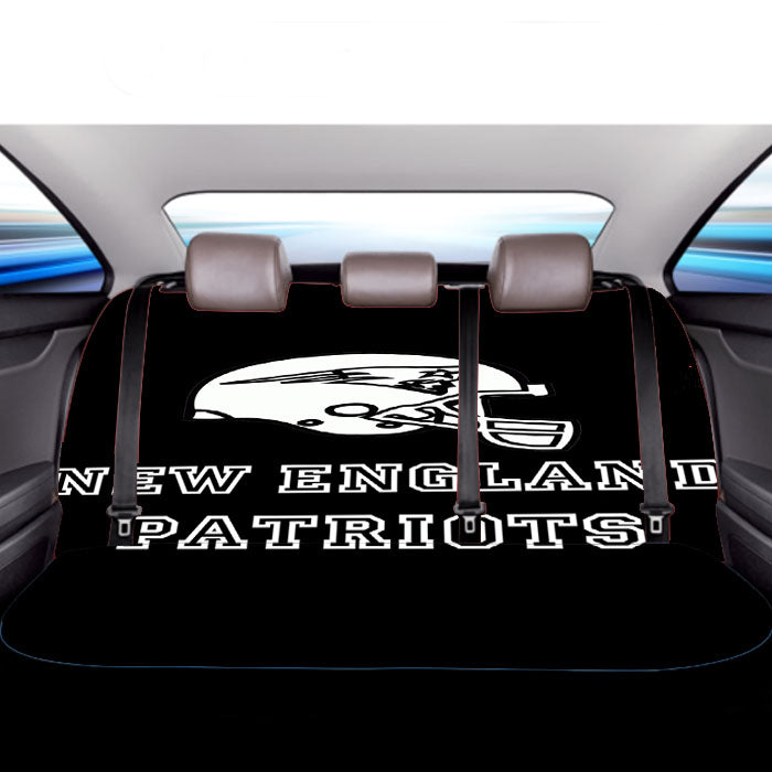 New England Patriots Logo Coloring Car Back Rear Seat Covers