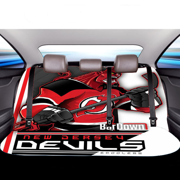 New Jersey Devils Car Back Rear Seat Covers
