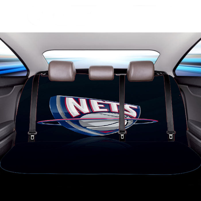 New Jersey Nets Basketball Car Back Rear Seat Covers
