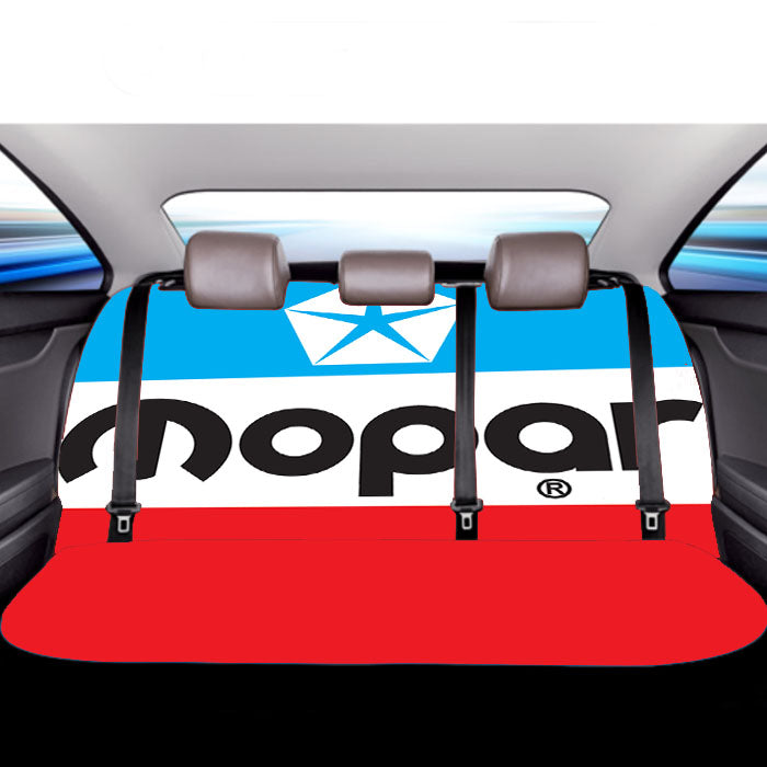 New Mopar Logo Car Back Rear Seat Covers