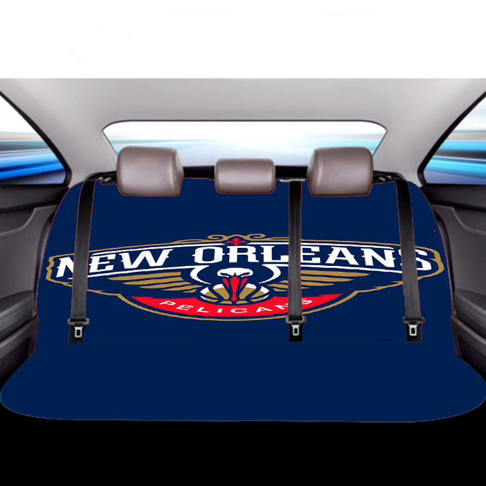 New Orleans Pelicans Car Back Rear Seat Covers