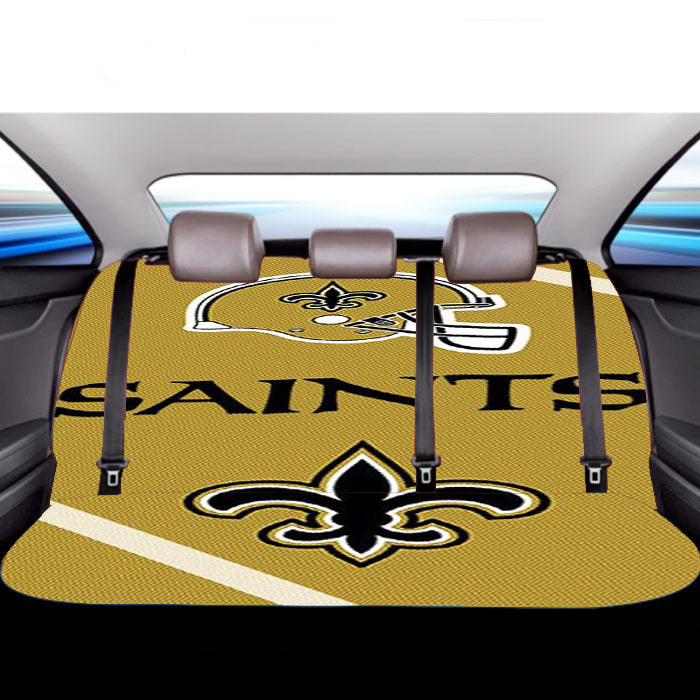 New Orleans Saints Car Back Rear Seat Covers