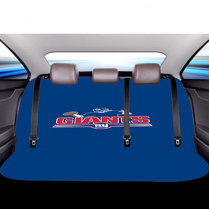 New York Giants Car Back Rear Seat Covers